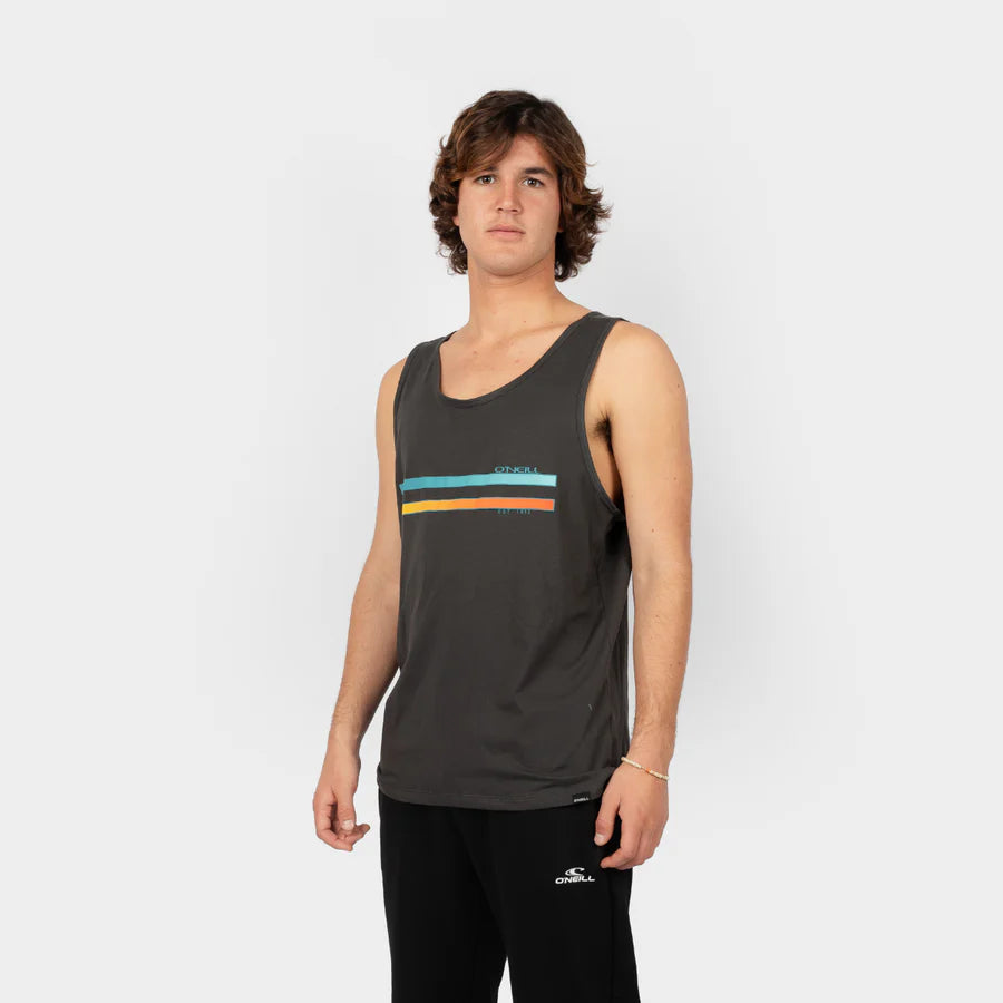 BIVIDI ONEILL25 - COMP STRIPE TANK - RAVEN