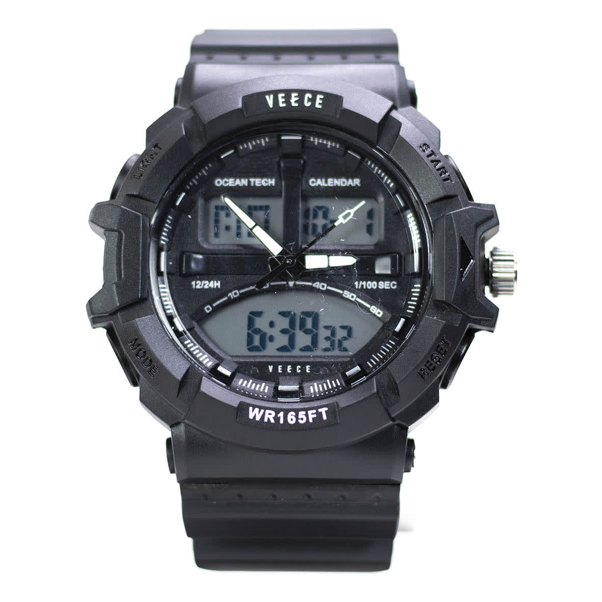 RELOJ WATCH VEECCE WAVE BLACK - 897