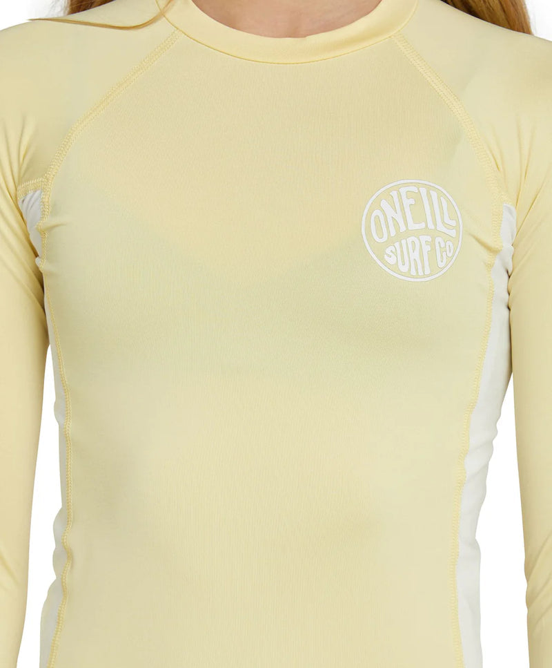 LICRA NIÑA ONEILL- BAHIA GIRLS UV LS RASH VEST - 3S31 BNA/CLUD