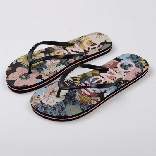 Sandalia Dama Oneill WOMAN´S SANDAL - BLACK FLORAL