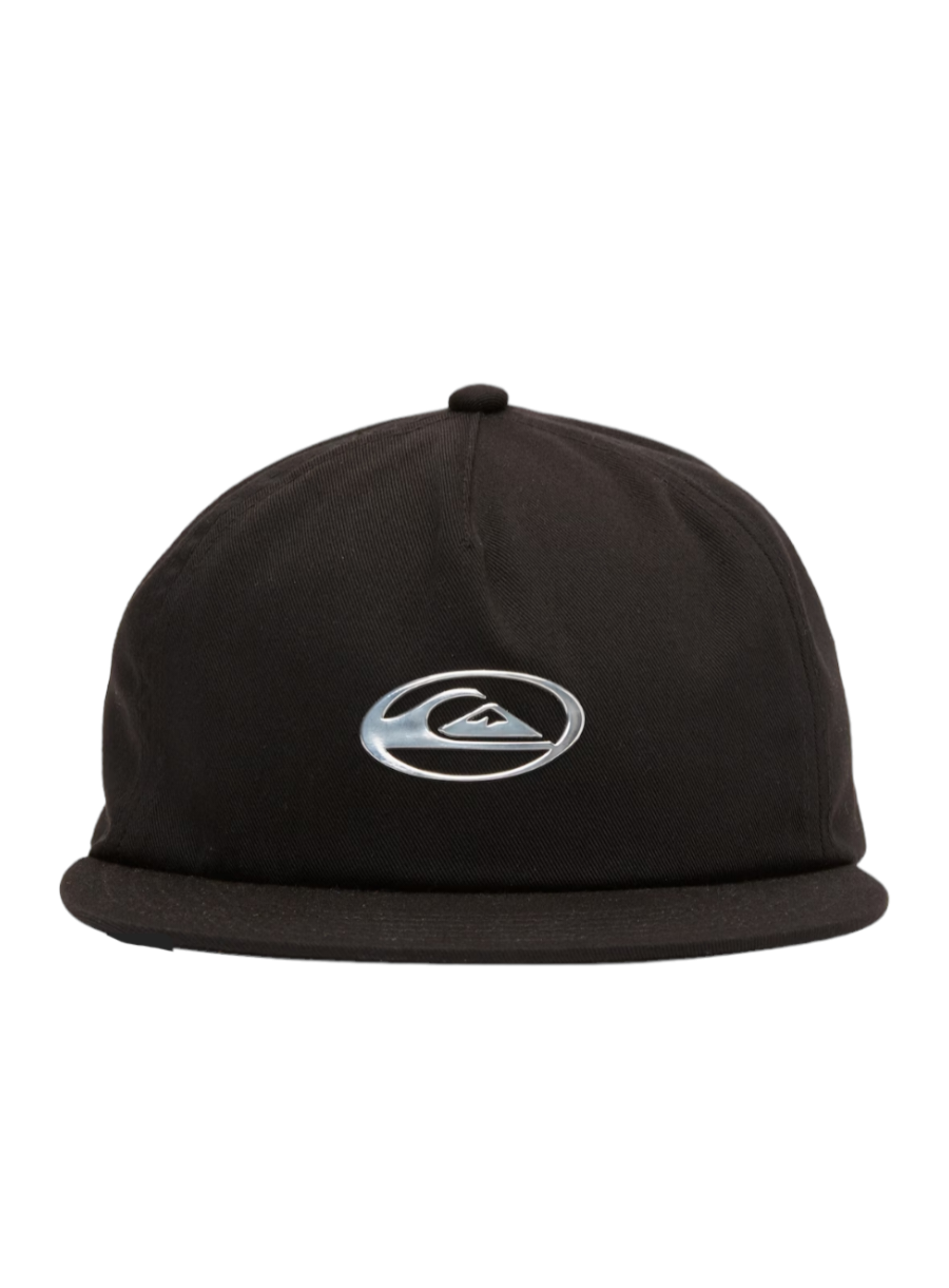 Gorra Quiksilver Mountain black plana ajustable