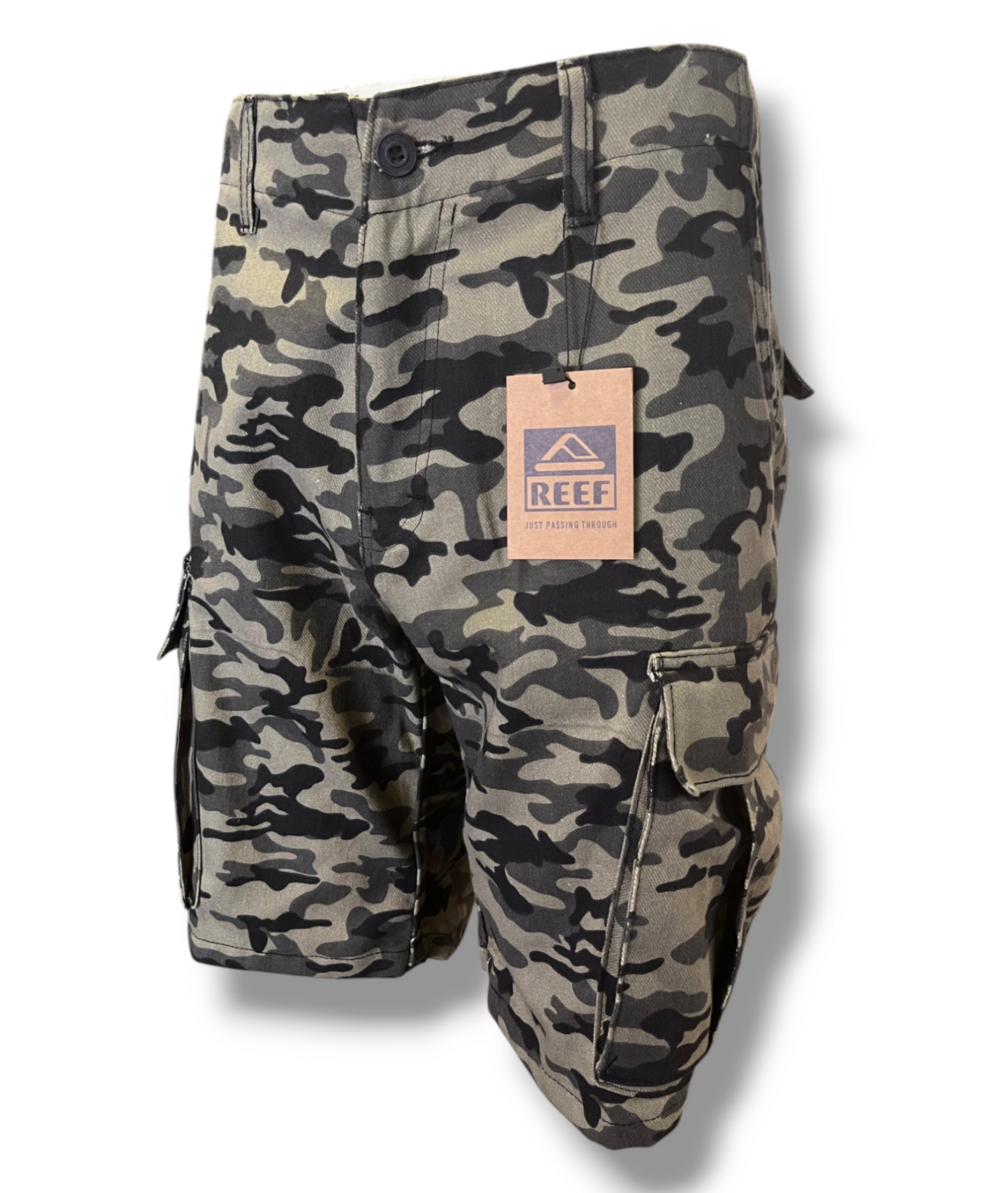 Short REEF Cargo Camuflado SP24 (21")