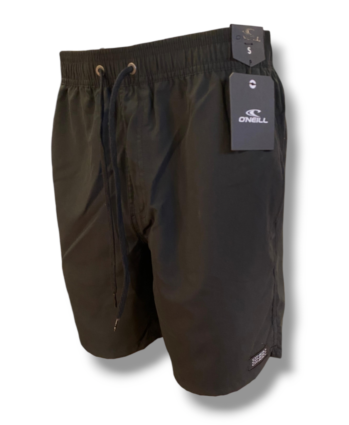 ROPA DE BAÑO HOMBRE - LENNOX HERMOSA SOLID 17 - BLK