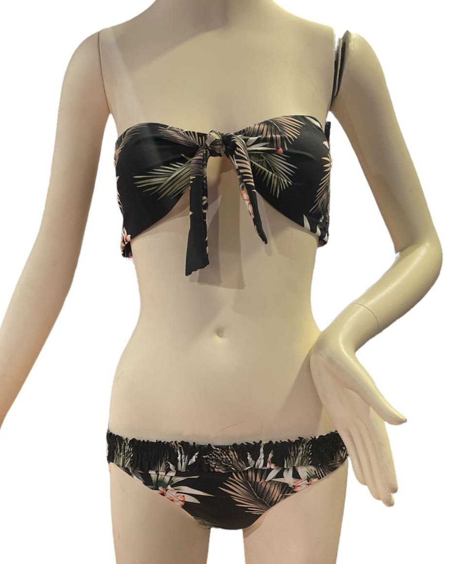 Bikini Oneill Negro Flower